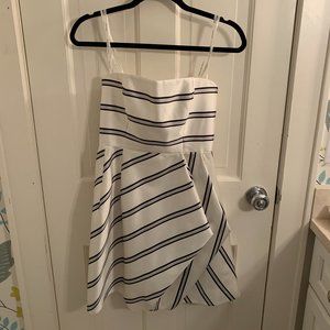 Halston Heritage Strapless Dress